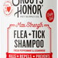 Skout's Honor Flea and Tick Shampoo for Dogs - Natural Peppermint & Cedarwood Formula, Helps to Protect from and Against Fleas, Ticks, and Mosquitos, 16 oz