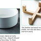 Petygooing White Ceramic Cat Dog Bowl Set with Stand,Small Dog Bowls,Pet Food and Water Dish, Anti Slip Set of 2 Cat Bowls Pet Food Bowl- Pet Dish Small Size Pet (13.5OZ/5.1 in)