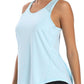 Aeuui Womens Workout Tops for Women Racerback Tank Tops Mesh Yoga Shirts Athletic Running Tank Tops Sleeveless Gym Clothes