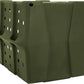 Dakota 283 Crate - Canine Rough and Tough Economy Kennel (Olive, Large)