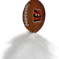NFL Cincinnati Bengals Cat Tunnel Tube Toy with Plush Football Catnip and Feathers Collapsible Tunnel for Cats to Play, Peek and Hide, Sporty & Fun Cat Tunnel Toy with Team Logo All-Over Design!
