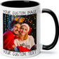 Ship Next Day Custom Mug Design Your Own Photo Text Personalized Picture Gifts for Women Men Customized Gift Idea Personalized Coffee Mugs 11oz Black Handle