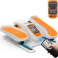 Under Desk Elliptical Machine, Electric Ellipse Leg Exerciser for Senior, Quiet and Compact Electric Seated Pedal Exerciser for Home with Monitor, Remote Control and 12 Adjustable Speeds
