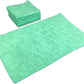 Arkwright Microfiber Gym Towel - Pack of 12 - Super Soft, Quick Dry Workout Sweat Towels, 300 GSM Lightweight & Absorbent for Sports, Working Out, Yoga, and Spa, 16 x 27 in, Green
