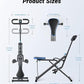 Squat Machine, MERACH R07 2 in 1 Squat Rowing Machine, Easy Setup & Foldable Exercise Equipment, Glute Trainer Machine, Glutes & Leg Home Workout Machine