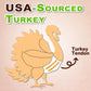 Afreschi Natural Turkey Tendon Bone (M) 20 Units/Box, Dog Treats for Signature Series, All Natural Human Grade Puppy Chew, USA-Sourced Turkey Tendon, Hypoallergenic, Rawhide Alternative