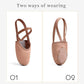 Stelle Half Soles Dance Shoes Women Men Canvas Lyrical Pirouette Ballet Shoes Turners Dance Shoes for Contemporary