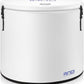 XL Cold Plunge Tub for Athletes, Compatible with Water Chiller, 134-Gallon Inflatable Ice BathTub with Insulated Lid, Thermometer, Pro Grade Cold Plunge Ice Pod for Outdoor & Indoor Cold Water Therapy