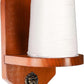 Wall Mounted Cone Chalk Holder, Solid Wood Pool Hand Chalk Holder, Billiards Pool Table Cone Chalk Holder with Beveled Edge and Hardware, Pool Table Accessories
