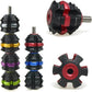 ZSHJGJR Archery Stackable Bow Stabilizer Ball Reduce Shock Absorber Balance Bar Vibration Damper Silencer for Recurve Compound Bow Hunting Shooting
