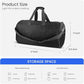 C&F BOGMOST Small Gym Bag for Travel & Duffel - 17 Inch Lightweight Carry On Bag for Men & Women, Mini Duffel Bag,Perfect for Sports, Weekend Trips, and Overnight Stays, Beige