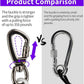 Dog tie Out Cable, 10/20/25/30/50/70/100 feet, Suitable for Dogs up to 350 pounds, Dog Cable with Swivel Buckle, Lightweight, Non-Winding, for Outdoor Camping, Yard Dog Cable (White, 100FT)