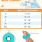 Supet Inflatable Dog Cone Collar Alternative After Surgery, Dog Neck Donut Collar Recovery E Collar to Stop Licking, Soft Dog Cone for Medium Large Dogs