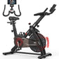 Exercise Bike, Stationary Bike for Home/Indoor Cycling Bike Silent Belt Drive, Stationary Bike with 300lbs Weight Capacity w/Comfortable Seat Cushion & Tablet Mount