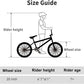 Freestyle BMX Bike, 20 Inch Yaphet Bicycle for Teen Beginner and Adult Riders, Bike with Hi-Ten Steel Frame, Multiple Colors