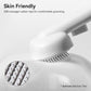 Aumuca Cat Brush for Shedding, Cat Brushes for Indoor Cats, Cat Brush for Long or Short Haired Cats, Cat Hair Brush Cat Grooming Deshedding Brush for Dog Kitten Horse Massage Removes Loose Fur, White