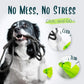 Certified Compostable Dog Poop Bag Rolls, Landfill friendly Doggie Poop Bags, Vegetable-Based, ASTM D6400, Unscented, Extra Thick, Leak Proof, Size 9 x 13 Inches, Refills 240 Counts
