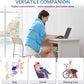 L'AGRATY Weighted Lap Pad 7lb: Small Weighted Blanket for Adults - Cooling Portable Travel Blanket for Relaxation Sleeping - Washable All-Season (29" x 24")