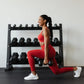 550LB 450LB 350LB Dumbbell Set with Rack Rubber Hex Weights for Home Gym Durable Construction Convenient Storage Space Saving Design Complete Weight Set Barbell Coated for Exercise Training