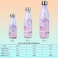Insulated Water Bottles,12 oz Double Wall Stainless Steel Vacumm Metal Flask for Sports Travel,Marble Dawn
