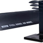 Ultimate Home Fitness Storage Solution: Chirp Wheel Rack & Stretch Mat Combo - Secure Storage for Chirp Muscle Rollers and Non-Slip Exercise Mat for Yoga, Pilates, and Weight Training - Black