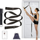 Stretching Strap with Door Anchor & Resistance Band – Improve Leg Stretch Flexibility for Splits, Ballet, Dance, Cheer, Yoga & Gymnastics - Home Leg Stretcher Trainer Equipment Stuff for All Levels