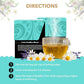 Buddha Teas - Calm Buddha Blend - Organic Herbal Tea - For Health & Wellbeing - Blend of Organic Herbs - Clean Ingredients - Caffeine Free - OU Kosher & Organic - Non-GMO - 18 Bleach-Free Tea Bags