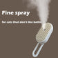 Cat Steam Brush for Shedding, Steam Brushes for Indoor Cats, 4 In 1 Rechargeable Cat Grooming Brush,Anti-Static, Massage, Cleaning, Shedding & Combing