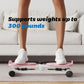 Exercise Twist Boards,Waist Twister Machine Exercise,Balance Board for Foot Massage and Weight Loss(Pink)