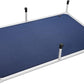 Veehoo Chew Proof Elevated Dog Bed - Cooling Raised Pet Cot - Silver Aluminum Frame and Durable Textilene Mesh Fabric, Unique Designed No-Slip Feet for Indoor or Outdoor Use, Blue, XX-Large, CWC2003