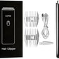 Dog Clippers,Quiet Washable USB Rechargeable Cordless Dog Grooming Kit,Electric Pets Hair Trimmers Shaver Shears for Dogs and Cats Black