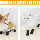4 PCS Cat Boots, Cat Mittens to Prevent Scratching, Breathable Mesh Cat Foot Covers, Adjustable Cat Claw Protectors or Cats When Bathing and Nail Trimming