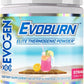 Evogen Evoburn - Thermogenic Fat Burner for Men & Women | Energy, Focus & Appetite Control | Advanced Metabolism Booster Fat Burner Formula with MitoBurn & Caffeine | Strawberry Lemonade | 30 Servings