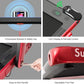 GYMAX Walking Pad, 2.25HP Foldable Treadmill with Smart App & Remote Control, Bluetooth LED Monitor, Small Spaces Compact Running Machine, Folding Portable Under Desk Treadmill for Home Office