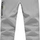 Rdruko Men's Snow Pants Waterproof Insulated Winter Hiking Pants Snowboard Fleece Lined Softshell Ski Pants