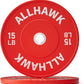 Colorful Olympic Bumper Plates, 2-inch Stainless Steel Insert, Virgin Rubber Weight Plate Set for Barbell Weight Lifting and Strength Training Home Gym