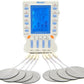 Electronic Muscle Stimulator – TAMTEC SPORT 4 TENS EMS Unit – Microcurrent, Interferential IFC, Russian Stim, ARP Recovery – Pain Relief, Muscle Building & Toning – Portable 4-Ch Electrotherapy Device