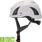 Land Helmets ClimbPro Safety Helmet for Rock Climbing – Lightweight & Durable Hard Shell with Adjustable Chin Strap and Accessory Slots – Ideal for Indoor & Outdoor Adventure