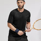 MIER Men's Quick Dry Workout Shirts Moisture Wicking Running Athletic Performance T-Shirts Recycled Polyester Top Tee