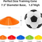 60/120 Pack Agile Soccer Cones with Portable Bags & Brackets,Sports Cones,Cone Sport,Agile Soccer Cones Used for Football Training…