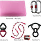 DASKING Aerial Silks Starter Kit - Durable 11Yards of Aerial Yoga Hammock with Hardware, Aerial Swing for Acrobatic Flying Yoga & All Levels (Aerial Rigging Point Up to 14ft)