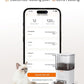 WOPET Automatic Cat Feeder, WiFi Dog Feeder with APP Control for Remote Feeding, Automatic Cat Food Dispenser with 10S Voice Record,1-10 Meals Per Day for Cats and Dogs