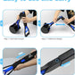 SZHLUX 28" Pooper Scooper, Foldable Dog Pooper Scooper with Unbreakable Material and Durable Spring for Grass and Gravel, Blue