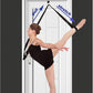 tchrules Door Leg Stretcher, Door Flexibility & Stretching Leg Strap - Great for Ballet Cheer Dance Gymnastics or Any Sport Leg Stretcher Door Flexibility Trainer Premium Stretching Equipment