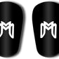 MiniGuards - Mini Shin Guards for Soccer Players - Tiny Shin Pads for Men, Women, Teens - Miniature Shin Guards 3.9 x 2.4 inch - Perfect for High Level Soccer Athletes