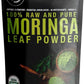 100% Raw and Pure Moringa Leaf Powder. Organic Certified Moringa Leaf. Natural Superfood with Essential Amino Acids, Antioxidants, and Omega 3, 8 oz Resealable Bag.
