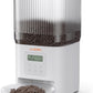 WOPET Automatic Cat Feeder, 4L Automatic Dog Feeder with 180-Day Battery Life, Programmable Cat Food Dispenser with Stainless Steel Bowl，1-6 Meals Per Day