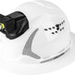 GREEN DEVIL Matrix Full Brim Hard Hat with Headlight Vented Construction Safety Helmet OSHA Approved Cascos De Construccion Work Hardhat for Men&Women