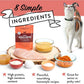 Portland Pet Food Company Human-Grade Mixed Variety Pack Wet Cat Food Pouch Luke's Chicken N' Pumpkin - Moist, Soft Cat Food Mixer, Topper, and Rotational Meal - 12 Pack