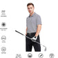 Men's Golf Polo Shirts Short Sleeve Striped Performance Moisture Wicking Dry Fit Golf Shirts for Men